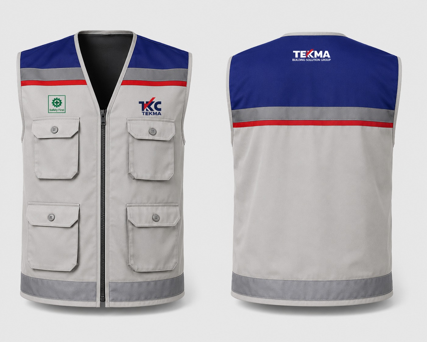 Wearpack & Safety - Vest Tekma Building Solution Group